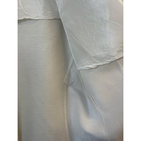 Giorgio Armani Le Collezioni Linen Blend Blazer Jacket 44 / US 8 Made in Italy - Picture 9 of 12